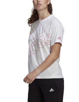 Camiseta Adidas W FAV Q1 Blanco Mujer