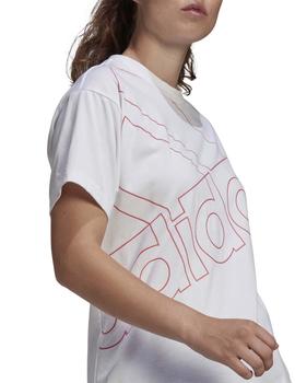 Camiseta Adidas W FAV Q1 Blanco Mujer