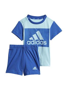 Set Adidas I BL T Azul Niño