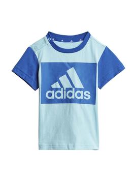 Set Adidas I BL T Azul Niño