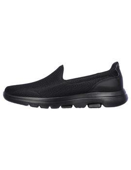 Zapatillas Skechers Go Walk 5 Negro Mujer