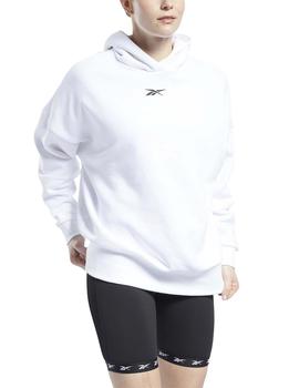 Sudadera Reebok SR Oversize Hoodie Blanco Mujer