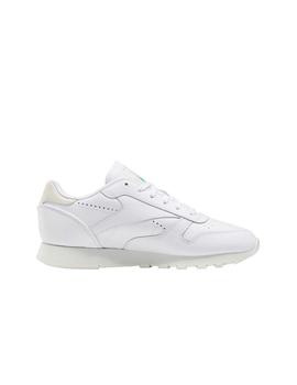 Zapatillas Reebok Classic LTHR Blanco/Beige Mujer