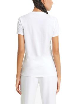 Camiseta Puma ESS Logo Blanco Mujer