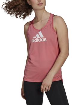 Camiseta Adidas W BL TK Rosa Mujer