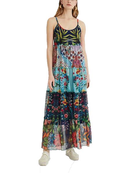 Vestido Desigual Marnac Multicolor Mujer