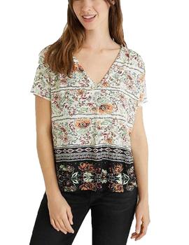 Camiseta Desigual Cracovia Multicolor Mujer