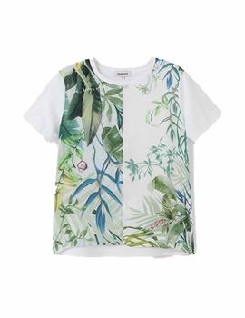 Camiseta Desigual Budapest Crudo Mujer