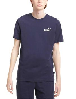 Camiseta Puma ESS Small Logo Marino Hombre