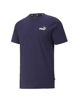 Camiseta Puma ESS Small Logo Marino Hombre