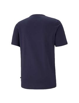 Camiseta Puma ESS Small Logo Marino Hombre