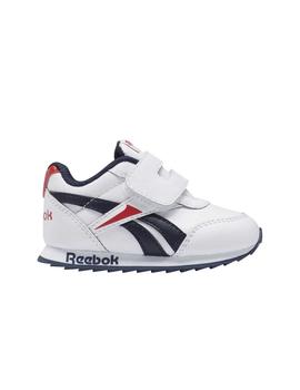 Zapatillas Reebok CLJog Blanco/Marino/Rojo