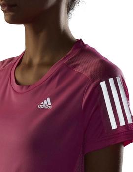 Camiseta Adidas Own The Run Fucsia Mujer