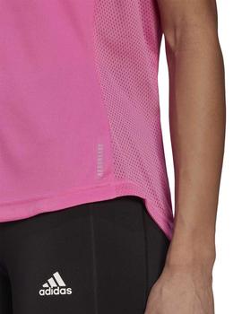 Camiseta Adidas Own The Run Fucsia Mujer