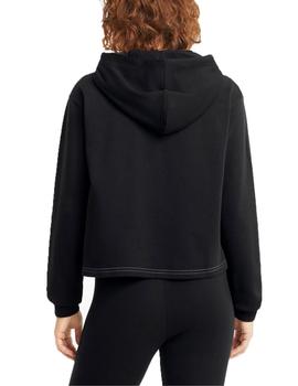 Sudadera Puma Amplified Cropped Negro/Bco Mujer