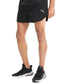 Short Puma Run Favorite Split Negro Hombre