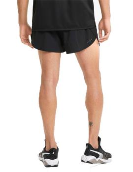 Short Puma Run Favorite Split Negro Hombre