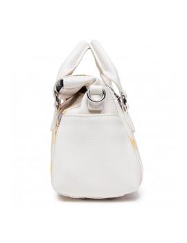 Bolso Desigual Brushes Loverty Mini Crudo Mujer