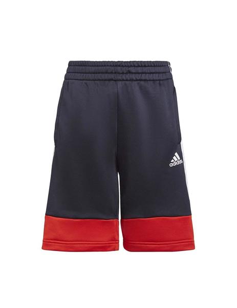 Pantalon corto Adidas B A.R. 3S Mno/Rojo/Bco Niño