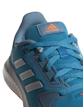 Zapatillas Adidas RunFalcon 2.0 K Azul