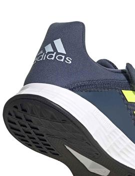 Persona especial Nacarado Ajustamiento Zapatillas Adidas Duramo SL C Azul/Amarillo Fluor