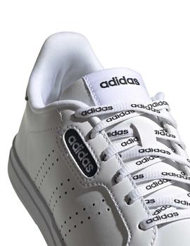 Zapatillas Adidas Courtpoint Base Blanco/Neg Mujer