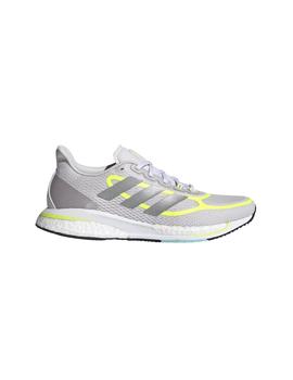 Zapatillas Adidas Supernova + W Gris/Ama flu Mujer