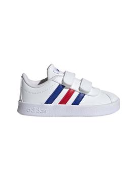 Zapatillas Adidas VL Court 2.0 CMF I Blanco/Rj/Az