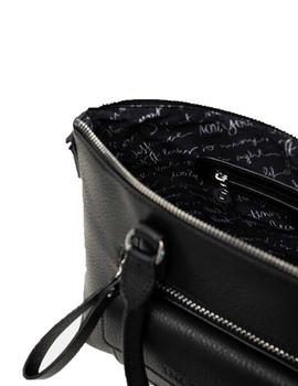 Bolso Desigual Embosse Half Logo Padua Negro Mujer