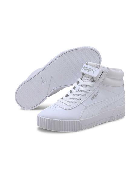 Promesa Especialmente Peaje Zapatillas Puma Carina Mid Blanco Mujer