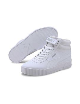 Zapatillas Puma Carina Mid Blanco Mujer