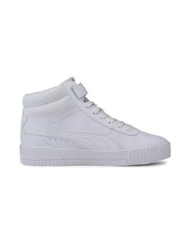 Zapatillas Puma Carina Mid Blanco Mujer