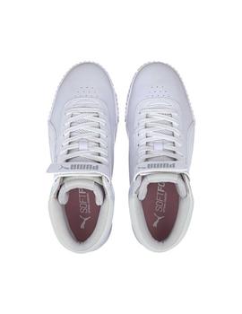 Zapatillas Puma Carina Mid Blanco Mujer