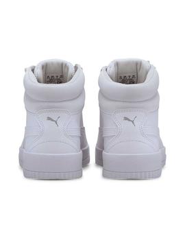 Zapatillas Puma Carina Mid Blanco Mujer