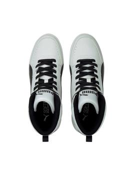 Zapatillas Puma Rebound JOY Blanco/Negro Hombre