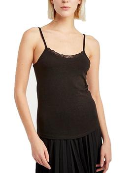 Camiseta Naf Naf SM Poapi Negro Mujer