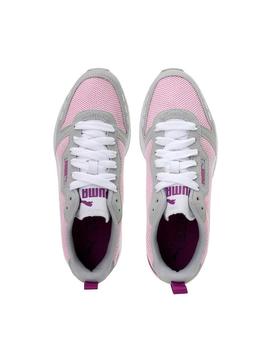 Zapatillas Puma R78 Rosa/Bco/Gris Mujer