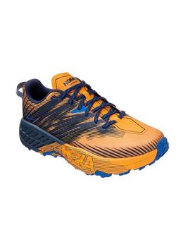 Zapatilla Hoka Trail Speedgoat 4  Naranja/Mno