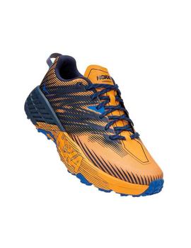 Zapatilla Hoka Trail Speedgoat 4  Naranja/Mno