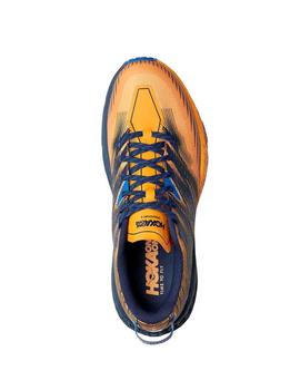 Zapatilla Hoka Trail Speedgoat 4  Naranja/Mno