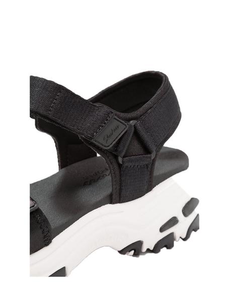 Sandalias D'Lites Fresh Negro Mujer