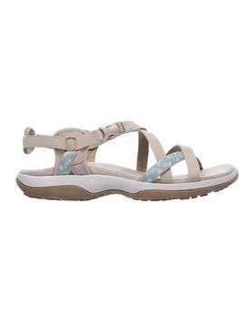 Sandalias Skechers Reggae Slim Vacay Beige/T Mujer