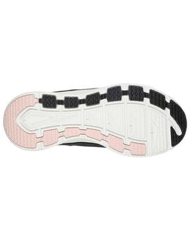 Zapatillas Skechers D'Lux Walker Negro/Blanco Mujer