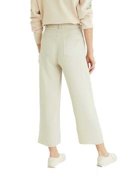 Pantalon Desigual Rita Crudo Mujer