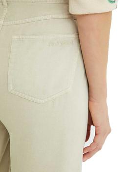 Pantalón Desigual Rita Crudo Mujer