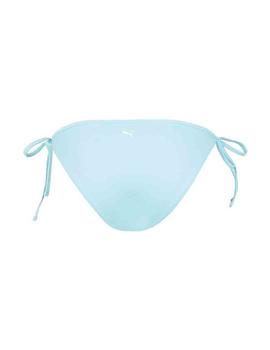 Braga de bikini Puma Swim Side Tie Verde agu Mujer