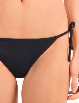 Braga de Bikini Puma Side Tie Negro Mujer