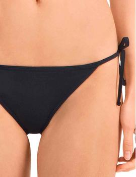 Braga de Bikini Puma Side Tie Negro Mujer