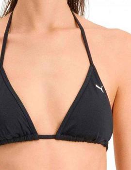 Top de Bikini Puma Triangle Negro Mujer