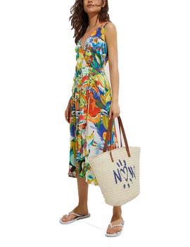 Vestido Desigual Ibiza Multicolor Mujer